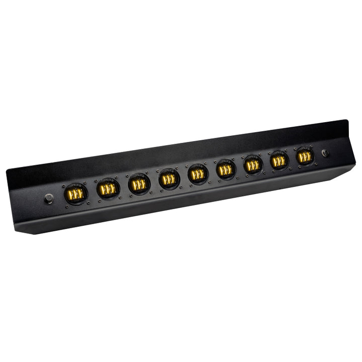 ORACLE Lighting 2019+ Jeep Wrangler JL Skid Plate w/ Integrated LED Emitters - Yellow - Bull Strap