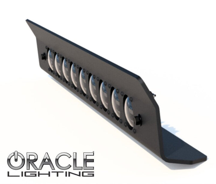 ORACLE Lighting 2019+ Jeep Wrangler JL Skid Plate w/ Integrated LED Emitters - Yellow - Bull Strap