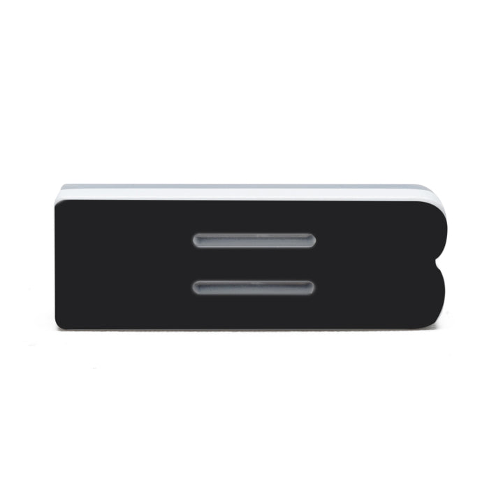 ORACLE Lighting Universal Illuminated LED Letter Badges - Matte Blk Surface Finish - B - Bull Strap