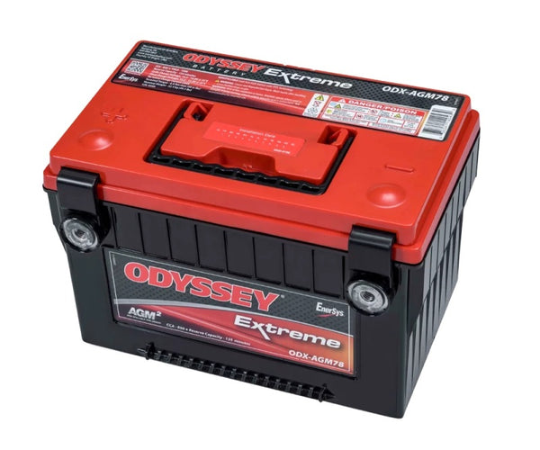 Odyssey Battery Auto/Truck Extreme AGM Battery (78-PC1500) - Bull Strap