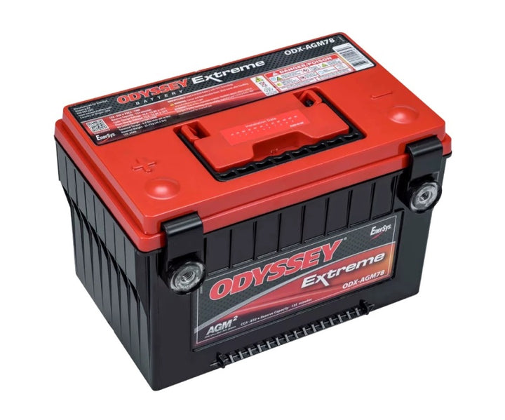 Odyssey Battery Auto/Truck Extreme AGM Battery (78-PC1500) - Bull Strap