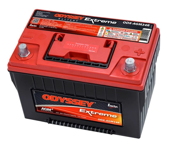 Odyssey Battery Auto/Truck/Heavy Duty & Commercial Extreme AGM Battery (34R-PC1500T) - Bull Strap