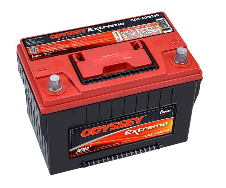 Odyssey Battery Auto/Truck/Heavy Duty & Commercial Extreme AGM Battery (34R-PC1500T) - Bull Strap
