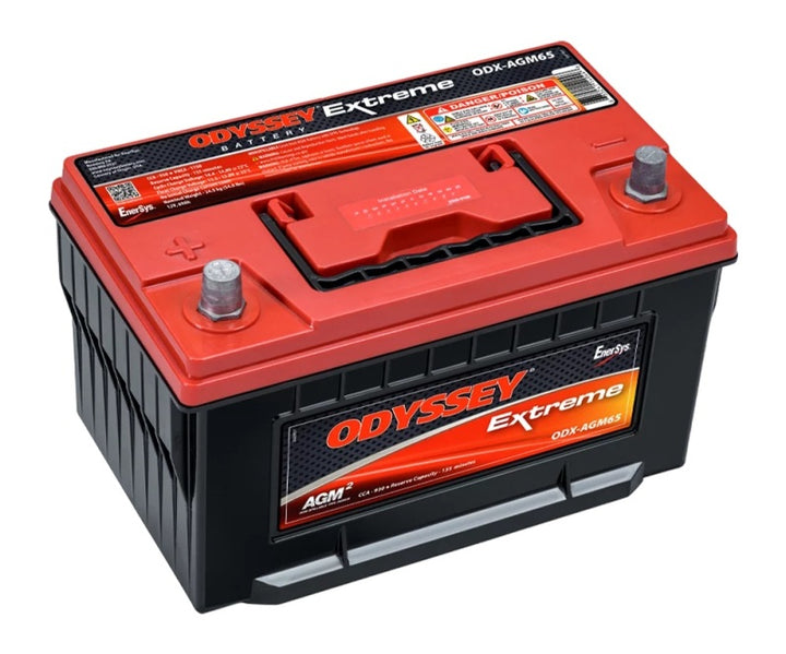 Odyssey Battery Auto/Truck/Heavy Duty & Commercial Extreme AGM Battery (65-PC1750T) - Bull Strap
