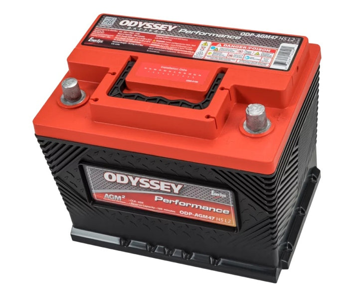 Odyssey Battery Auto/Truck/Heavy Duty & Commercial Performance AGM Battery (47-650) - Bull Strap