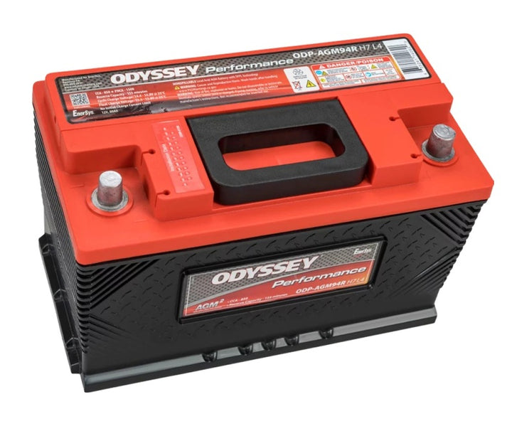 Odyssey Battery Auto/Truck/Heavy Duty & Commercial Performance AGM Battery (94R-850) - Bull Strap