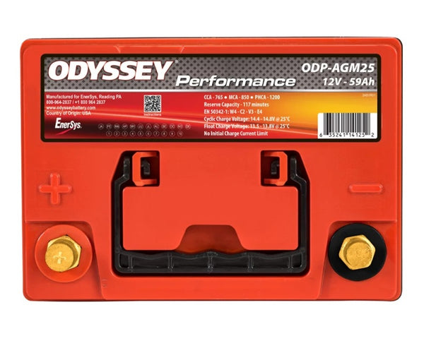 Odyssey Battery Auto/Truck Performance AGM Battery (25-PC1400) - Bull Strap