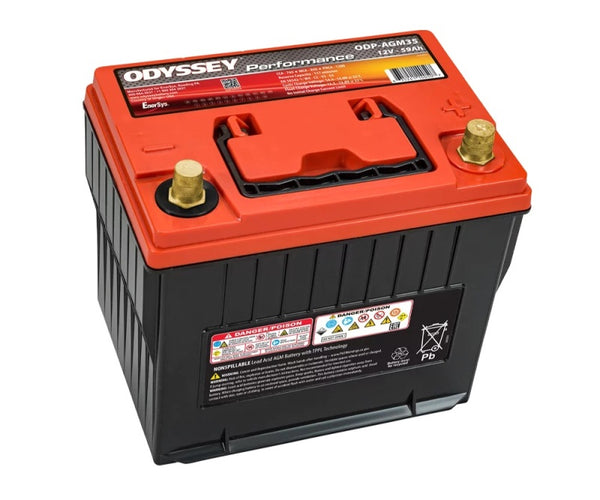Odyssey Battery Auto/Truck Performance AGM Battery (35-675) - Bull Strap