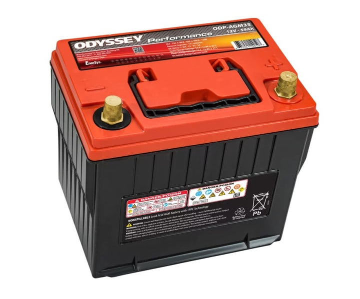 Odyssey Battery Auto/Truck Performance AGM Battery (35-675) - Bull Strap