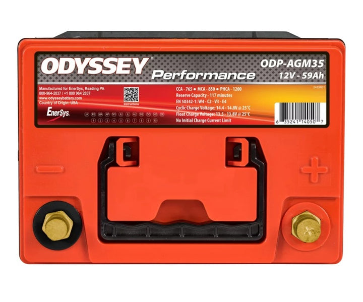 Odyssey Battery Auto/Truck Performance AGM Battery (35-675) - Bull Strap