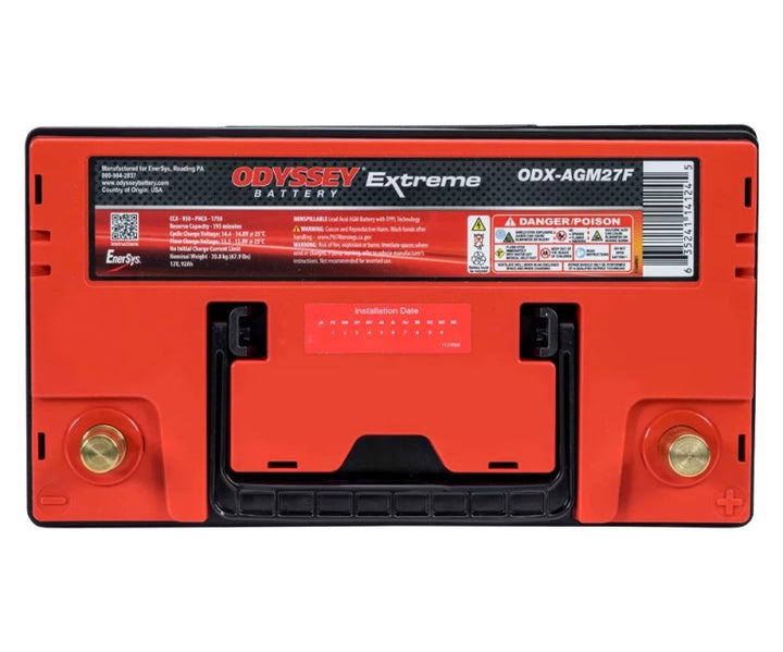 Odyssey Battery Heavy Duty & Commercial Extreme AGM Battery (NSB-AGM27F) - Bull Strap