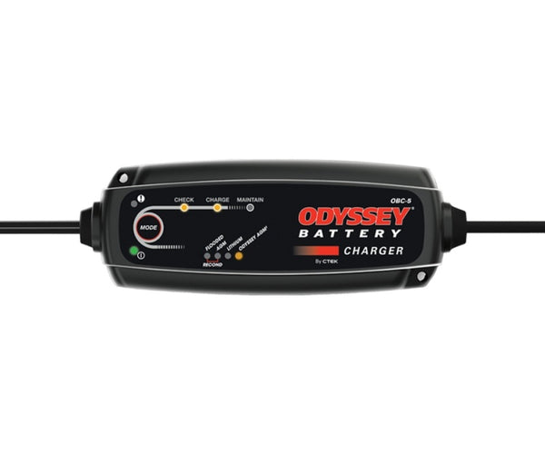 Odyssey Battery Portable Battery Charger - 5 Amp - Bull Strap