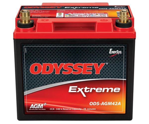Odyssey Battery Powersport Extreme AGM Battery (PC1200LT) - Bull Strap