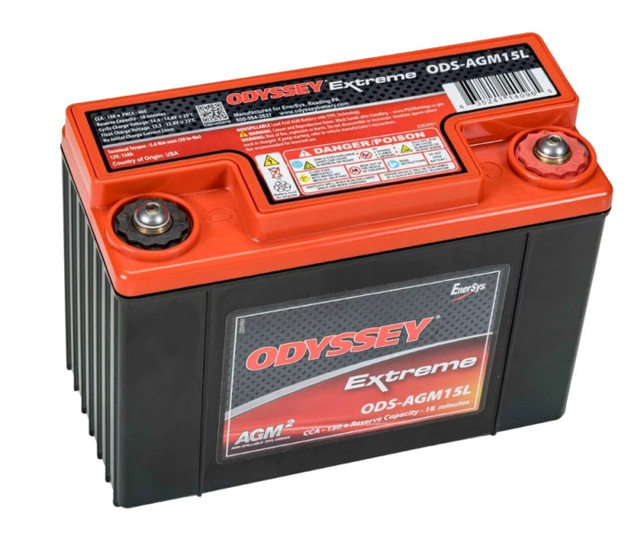 Odyssey Battery Powersport Extreme AGM Battery (PC545) - Bull Strap