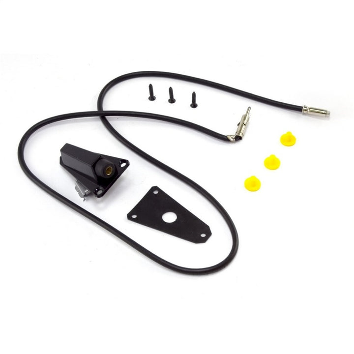 Omix Black Antenna Base 76-95 Jeep CJ & Wrangler - Bull Strap