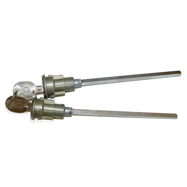 Omix Door Lock Cylinder- 74-91 SJ Cherokee & Grand Wagonee - Bull Strap