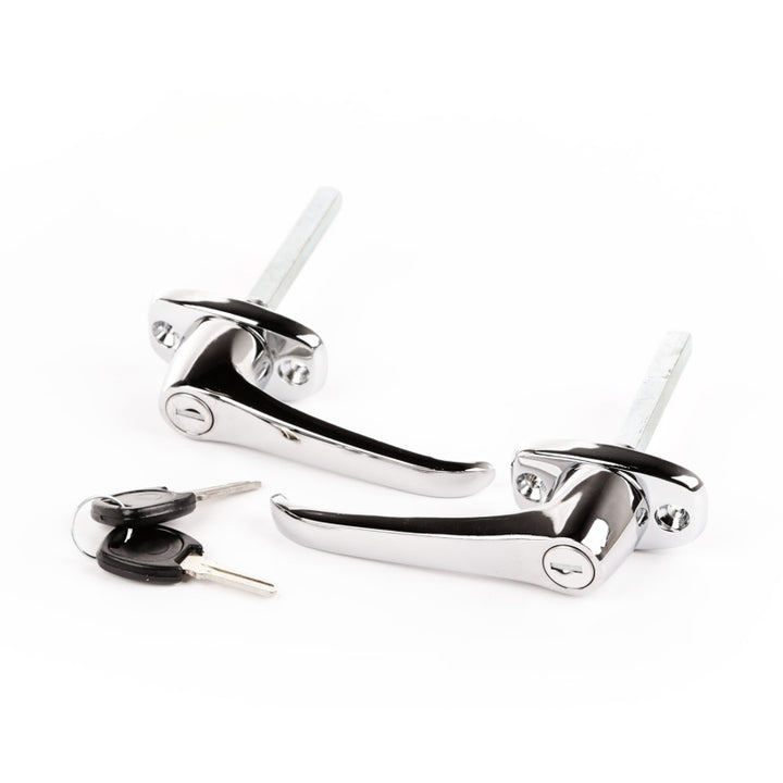 Omix Exterior Door Handle Kit- 76-80 Jeep CJ7 - Bull Strap