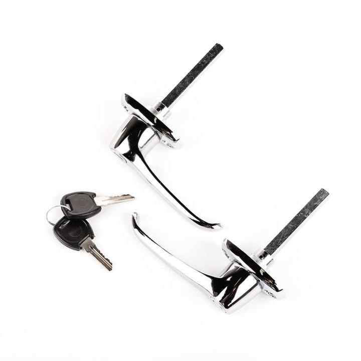 Omix Exterior Door Handle Kit- 76-80 Jeep CJ7 - Bull Strap