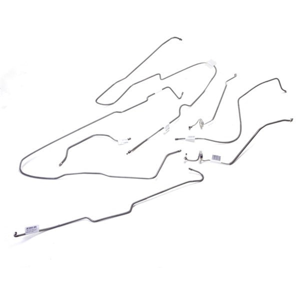 Omix Full Brake Line Set 81-86 Jeep CJ7 - Bull Strap