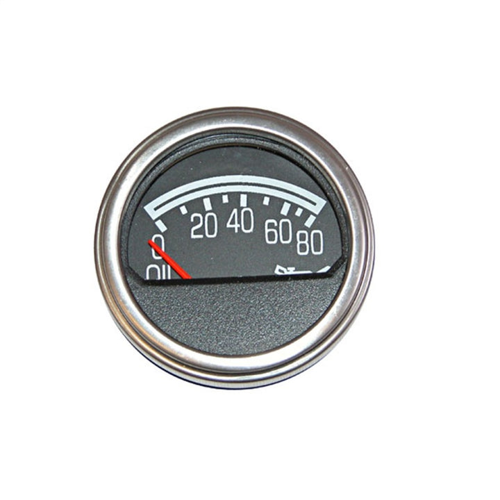 Omix Oil Gauge 76-86 Jeep CJ Models - Bull Strap