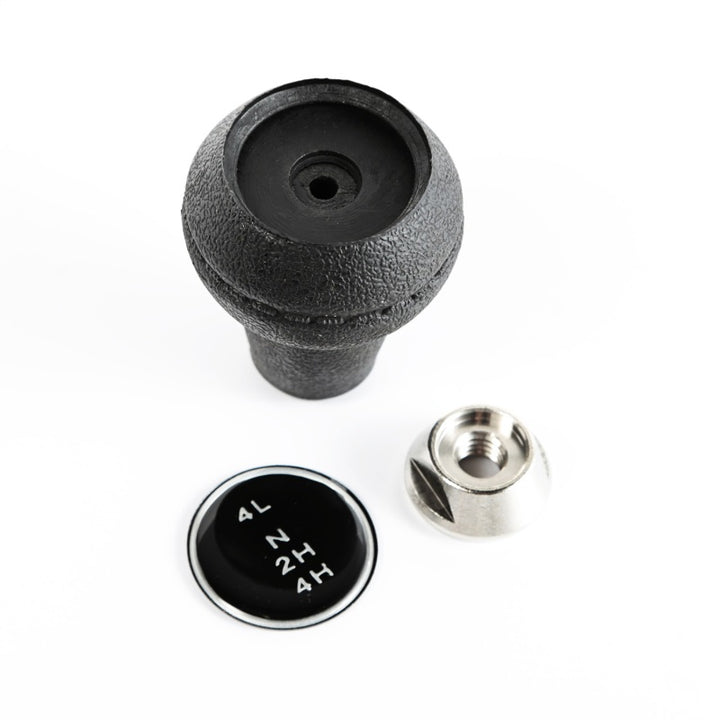 Omix Shift Knob Kit D300- 80-86 Jeep CJ - Bull Strap