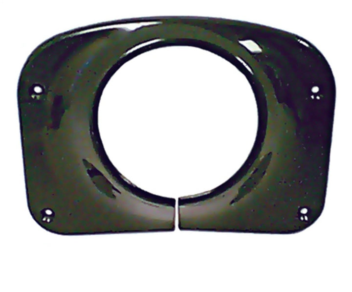 Omix Steering Column Cover Black 76-86 Jeep CJ Models - Bull Strap