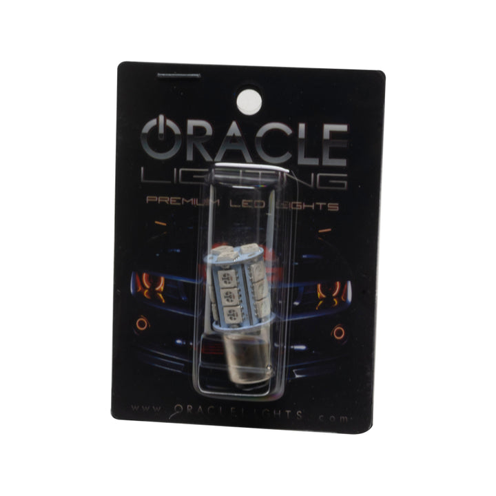Oracle 1157 18 LED 3-Chip SMD Bulb (Single) - Red - Bull Strap