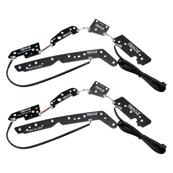 Oracle 1421 Jeep Grand Cherokee Dynamic Headlight DRL Upgrade Kit  ColorSHIFT Dynamic - Bull Strap