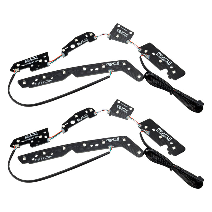 Oracle 1421 Jeep Grand Cherokee Dynamic Headlight DRL Upgrade Kit  ColorSHIFT Dynamic - Bull Strap