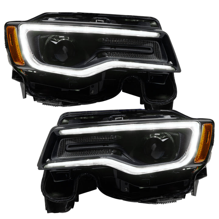 Oracle 1421 Jeep Grand Cherokee Dynamic Headlight DRL Upgrade Kit  ColorSHIFT Dynamic - Bull Strap