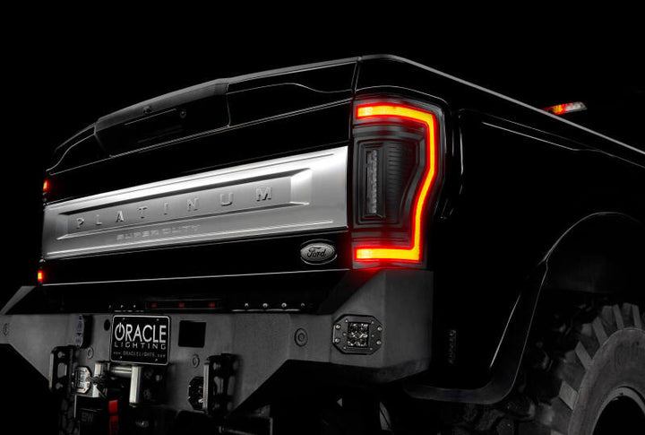 Oracle 17-22 Ford F-250/350 Superduty Flush Mount LED Tail Lights - Bull Strap