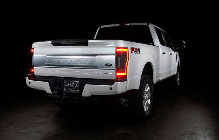 Oracle 17-22 Ford F-250/350 Superduty Flush Mount LED Tail Lights - Bull Strap