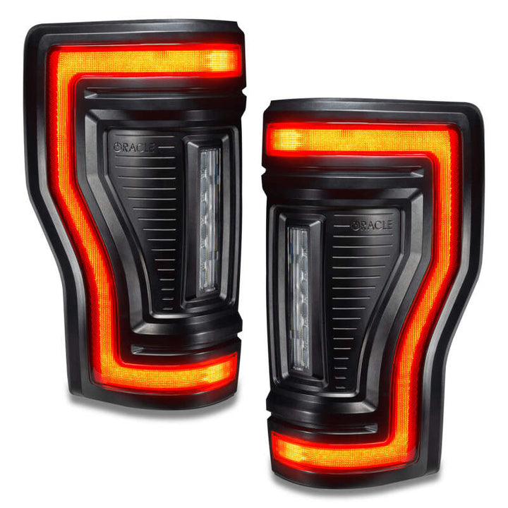 Oracle 17-22 Ford F-250/350 Superduty Flush Mount LED Tail Lights - Bull Strap
