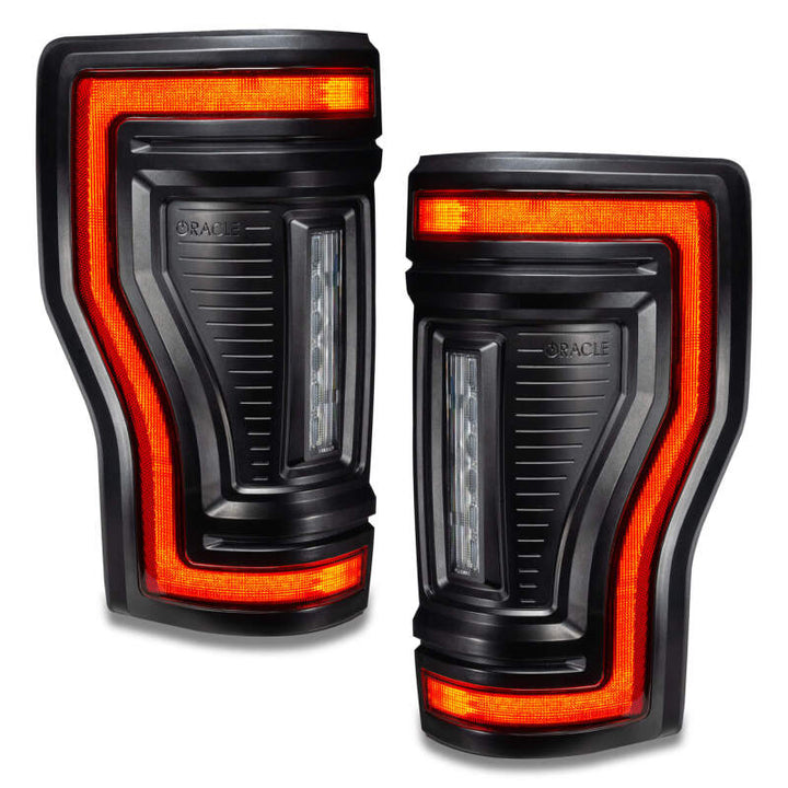Oracle 17-22 Ford F-250/350 Superduty Flush Mount LED Tail Lights - Bull Strap