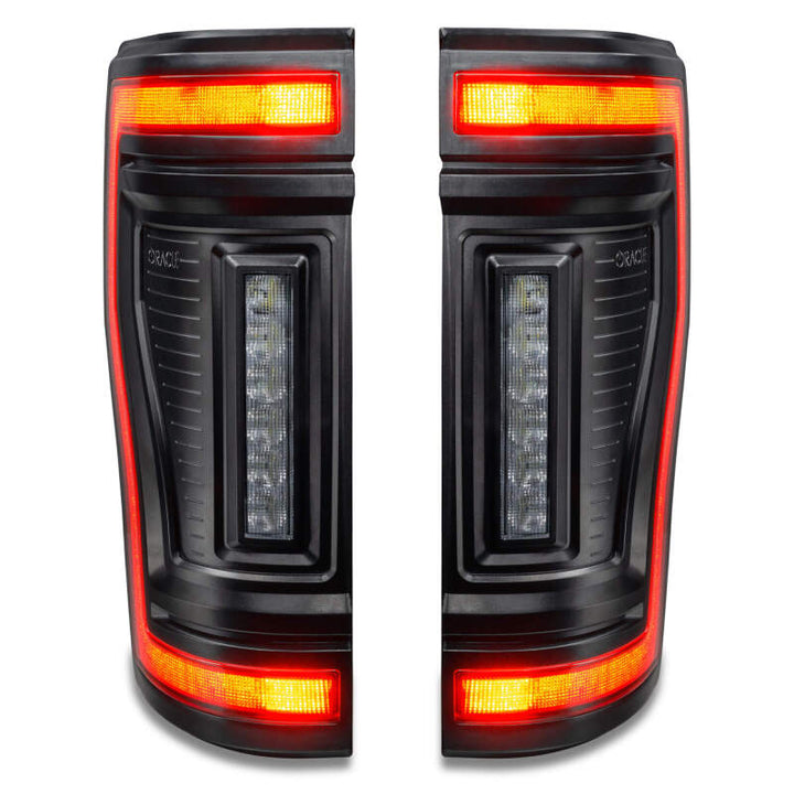 Oracle 17-22 Ford F-250/350 Superduty Flush Mount LED Tail Lights - Bull Strap
