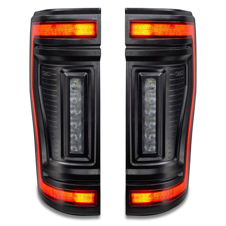 Oracle 17-22 Ford F-250/350 Superduty Flush Mount LED Tail Lights - Bull Strap