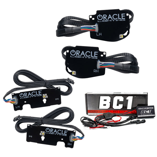 Oracle 19-21 Chevy Camaro SS/RS RGBW+A Headlight DRL Kit - ColorSHIFT w/ BC1 Cntrl - Bull Strap