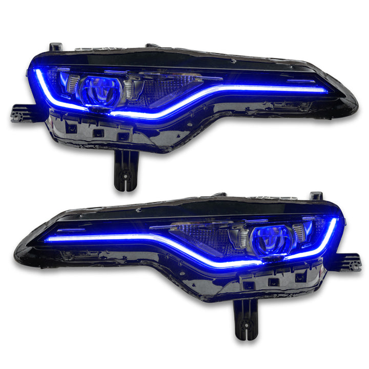 Oracle 19-21 Chevy Camaro SS/RS RGBW+A Headlight DRL Kit - ColorSHIFT w/ BC1 Cntrl - Bull Strap