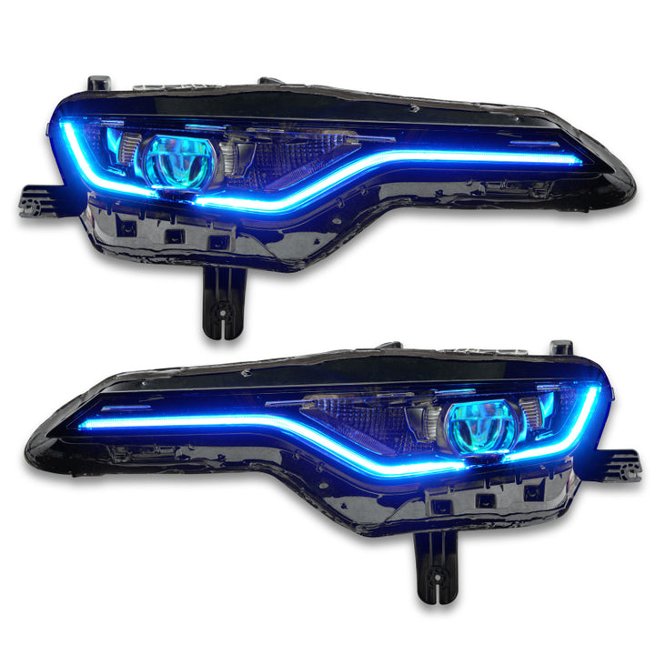 Oracle 19-21 Chevy Camaro SS/RS RGBW+A Headlight DRL Kit - ColorSHIFT w/ BC1 Cntrl - Bull Strap