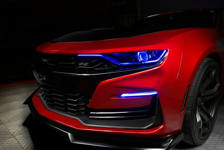 Oracle 19-21 Chevy Camaro SS/RS RGBW+A Headlight DRL Kit - ColorSHIFT w/ BC1 Cntrl - Bull Strap