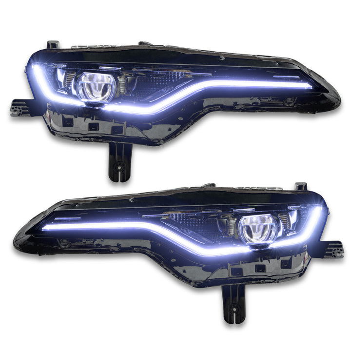 Oracle 19-21 Chevy Camaro SS/RS RGBW+A Headlight DRL Kit - ColorSHIFT w/ BC1 Cntrl - Bull Strap