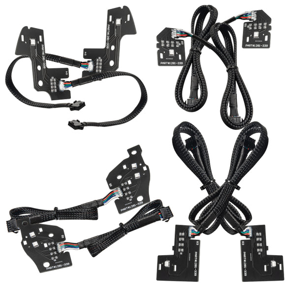 Oracle 19-21 Dodge RAM 1500 RGB+W Headlight DRL Kit- Reflector LED Headlights - +W - Bull Strap