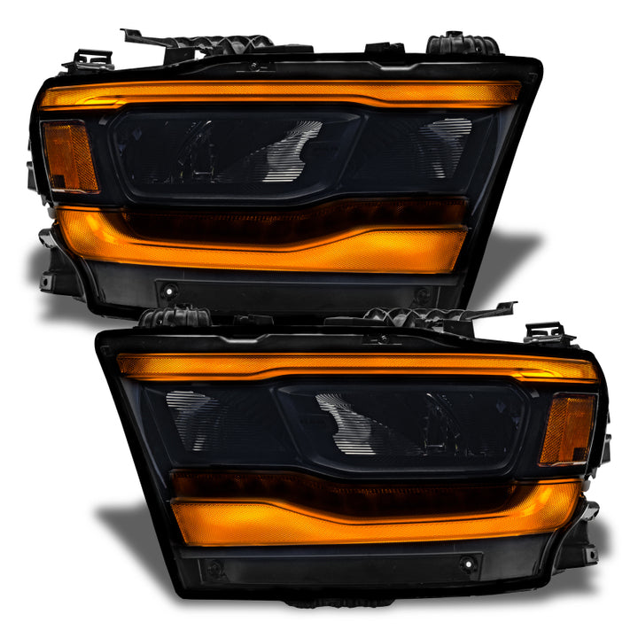 Oracle 19-21 Dodge RAM 1500 RGB+W Headlight DRL Kit- Reflector LED Headlights - +W - Bull Strap