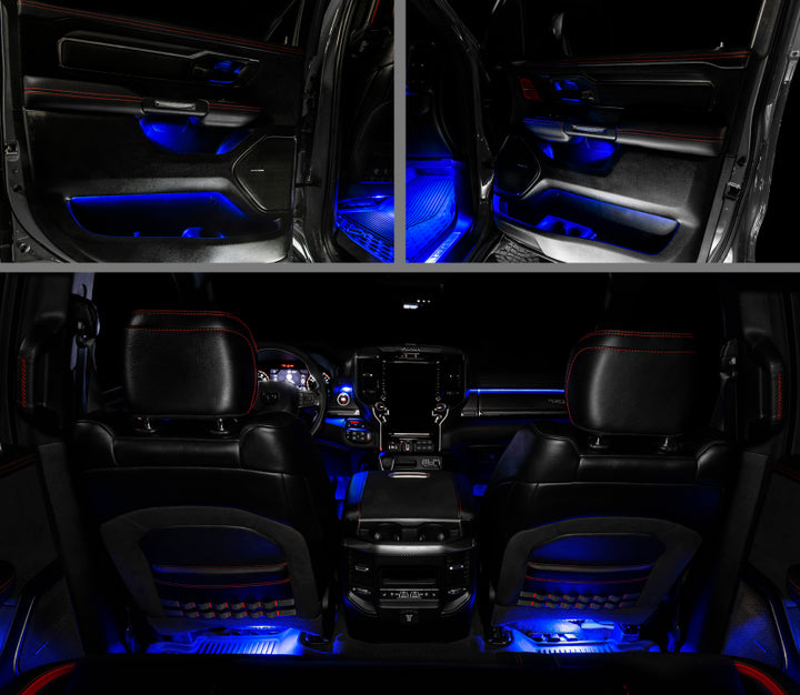 Oracle 19-22 RAM Complete Interior Ambient Lighting ColorSHIFT RGB Conversion Kit - Bull Strap