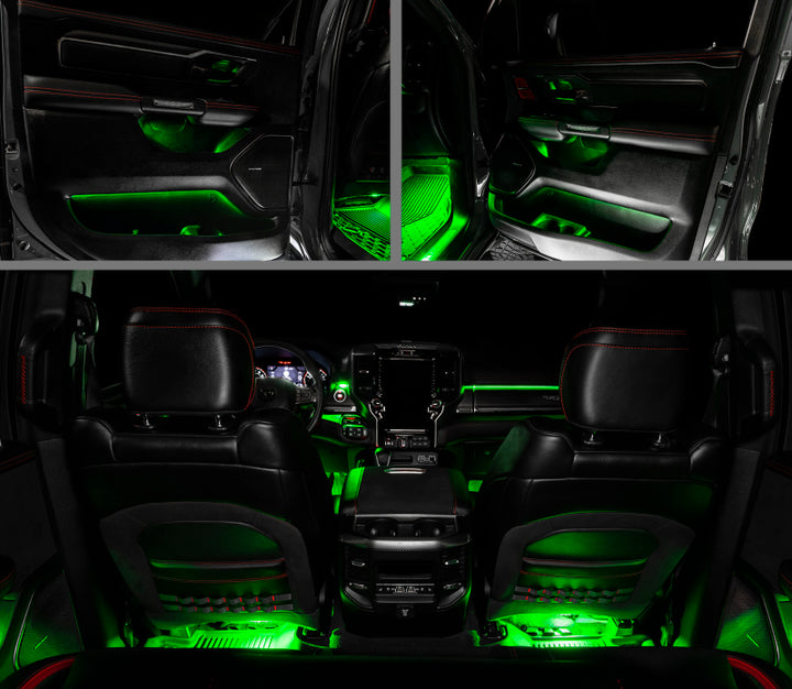 Oracle 19-22 RAM Complete Interior Ambient Lighting ColorSHIFT RGB Conversion Kit - Bull Strap
