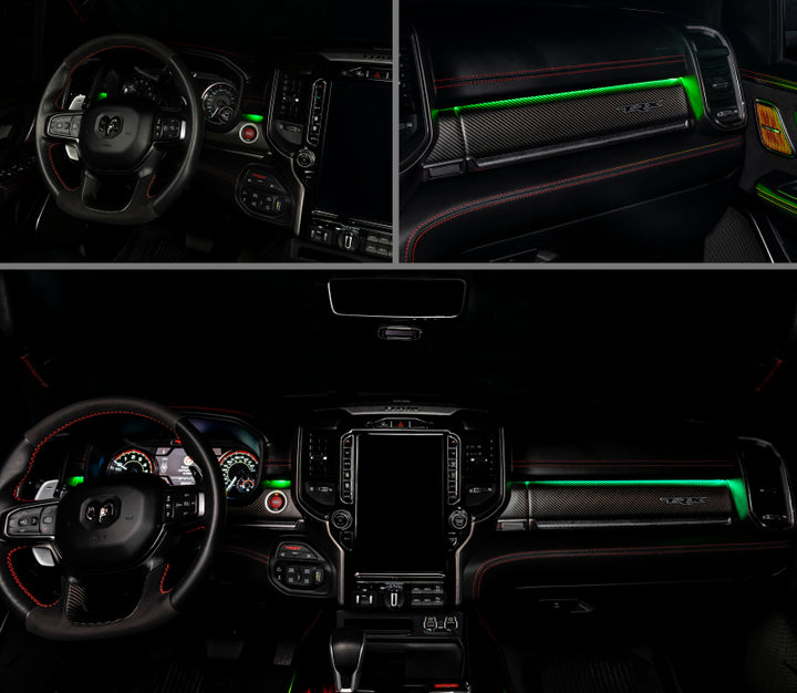 Oracle 19-22 RAM Complete Interior Ambient Lighting ColorSHIFT RGB Conversion Kit - Bull Strap