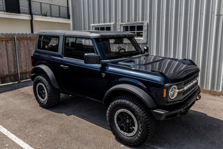 Oracle 2021+ Ford Bronco Integrated Windshield Roof LED Light Bar System - Bull Strap