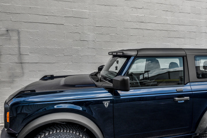 Oracle 2021+ Ford Bronco Integrated Windshield Roof LED Light Bar System - Bull Strap