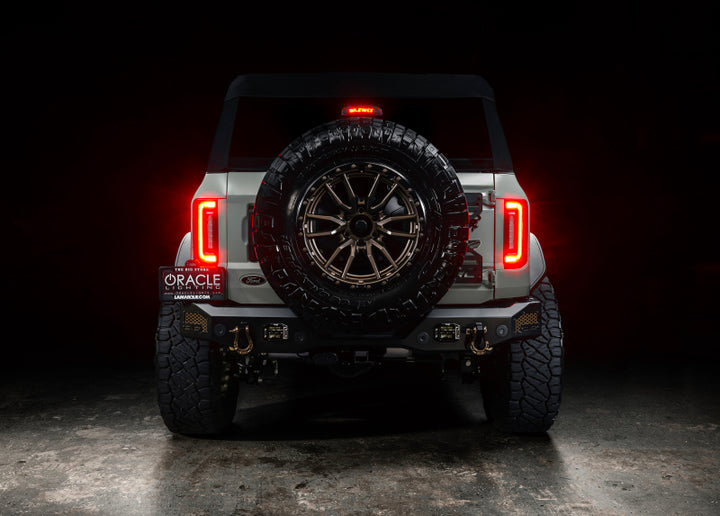 Oracle 21-23 Ford Bronco Flush Style LED Taillights - Tinted - Bull Strap