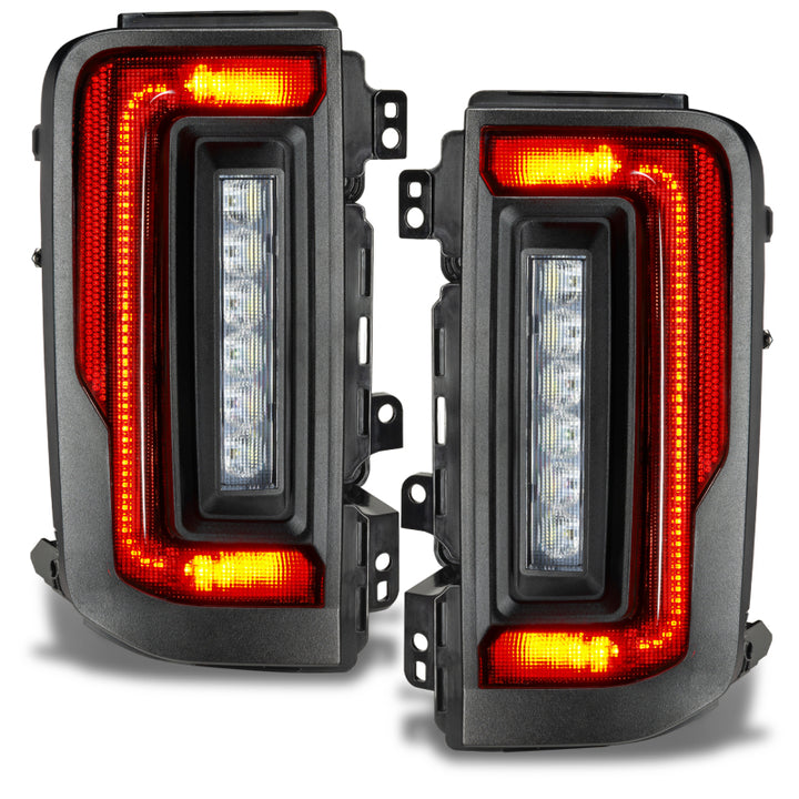 Oracle 21-23 Ford Bronco Flush Style LED Taillights - Tinted - Bull Strap